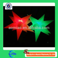 Produits gonflables gonflables pour éclairage gonflable à étoile gonflable à LED
